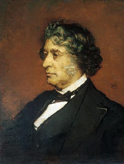 William Morris Hunt Portrait of Charles Sumner oil painting picture